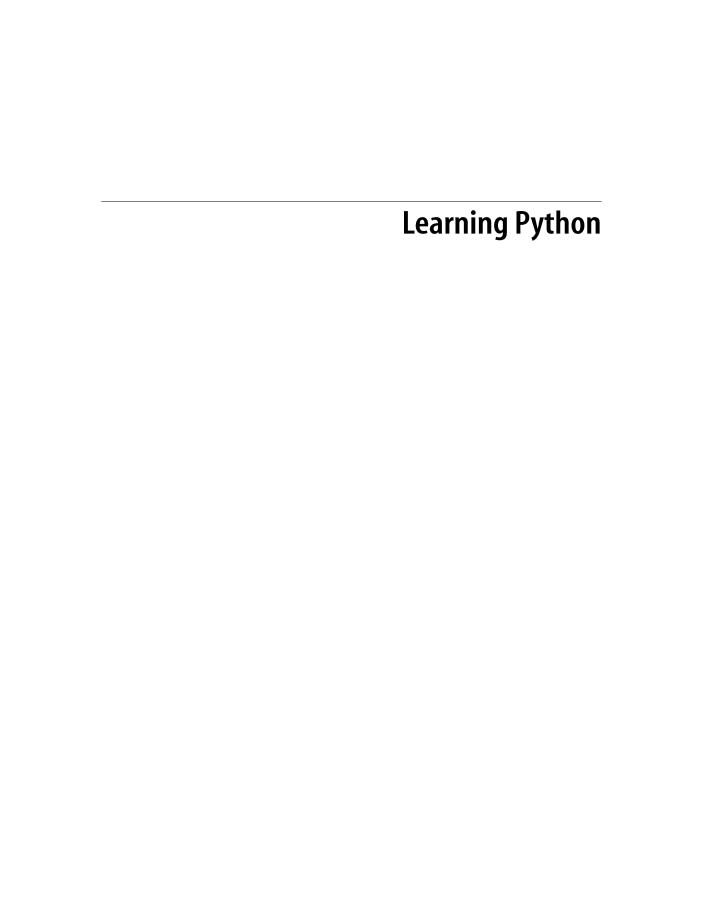 O'Reilly.Learning.Python.3rd.Ed-电子书-第2页