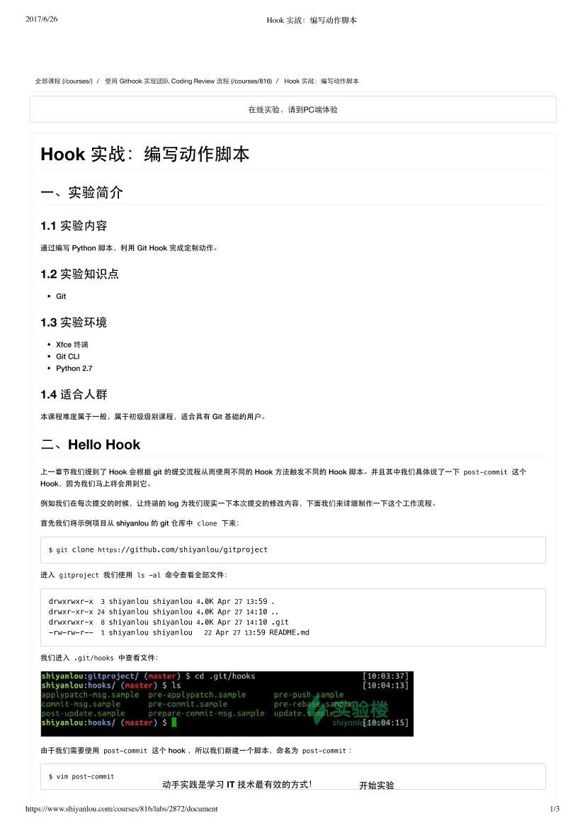 Hook 实战：编写动作脚本-电子书-第1页