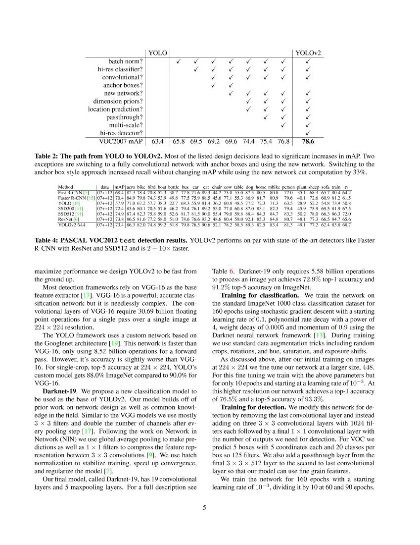 Redmon 和 Farhadi - 2016 - YOLO9000 Better, Faster, Stronger-电子书-第5页