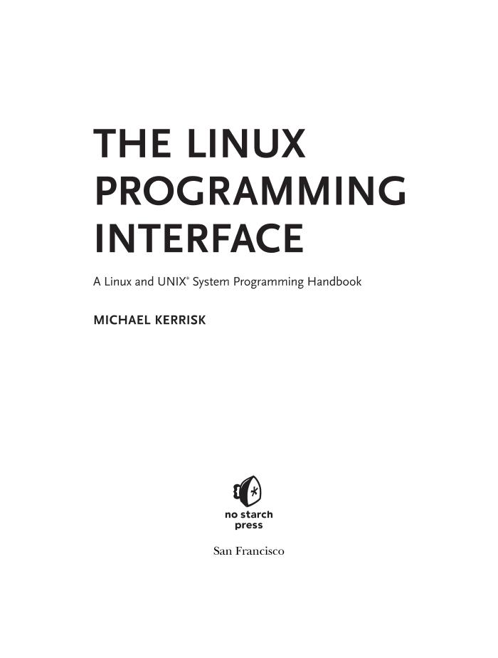 The Linux Programming Interface-Michael Kerrisk-电子书-第5页