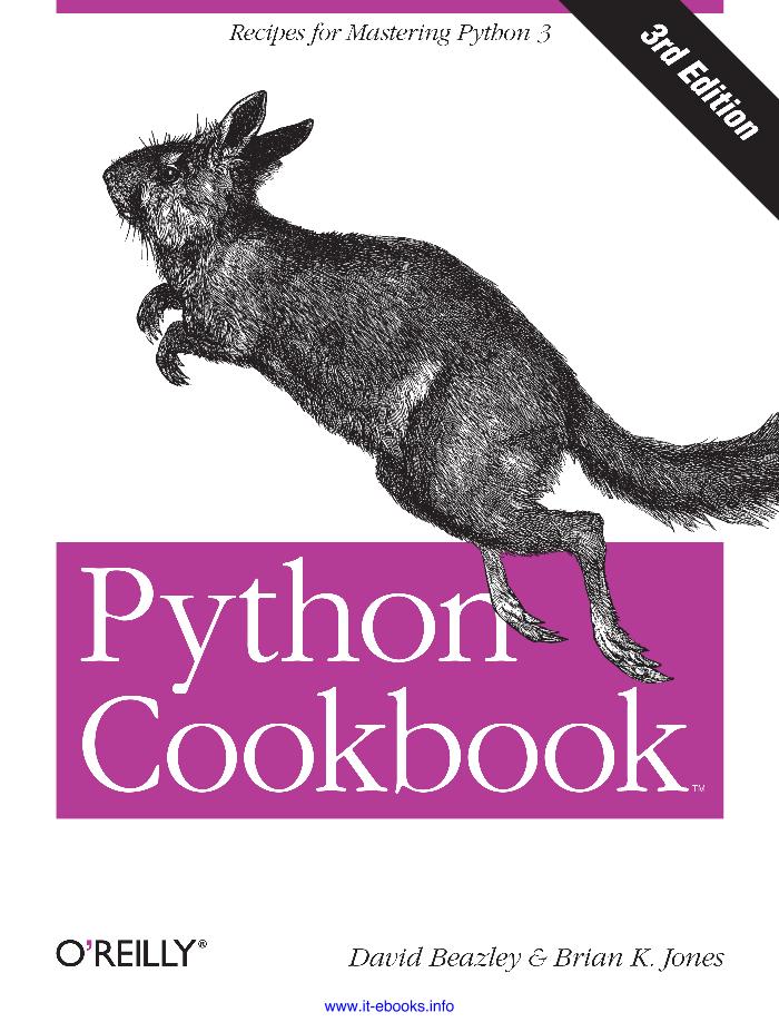 Python Cookbook, 3rd Edition-电子书-第1页