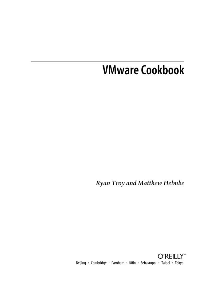 Oreilly VMware Cookbook 2009-电子书-第4页