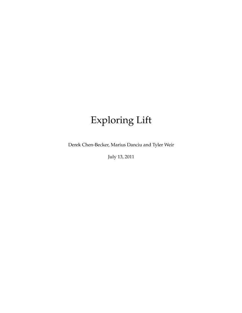 Exploring Lift-电子书-第1页