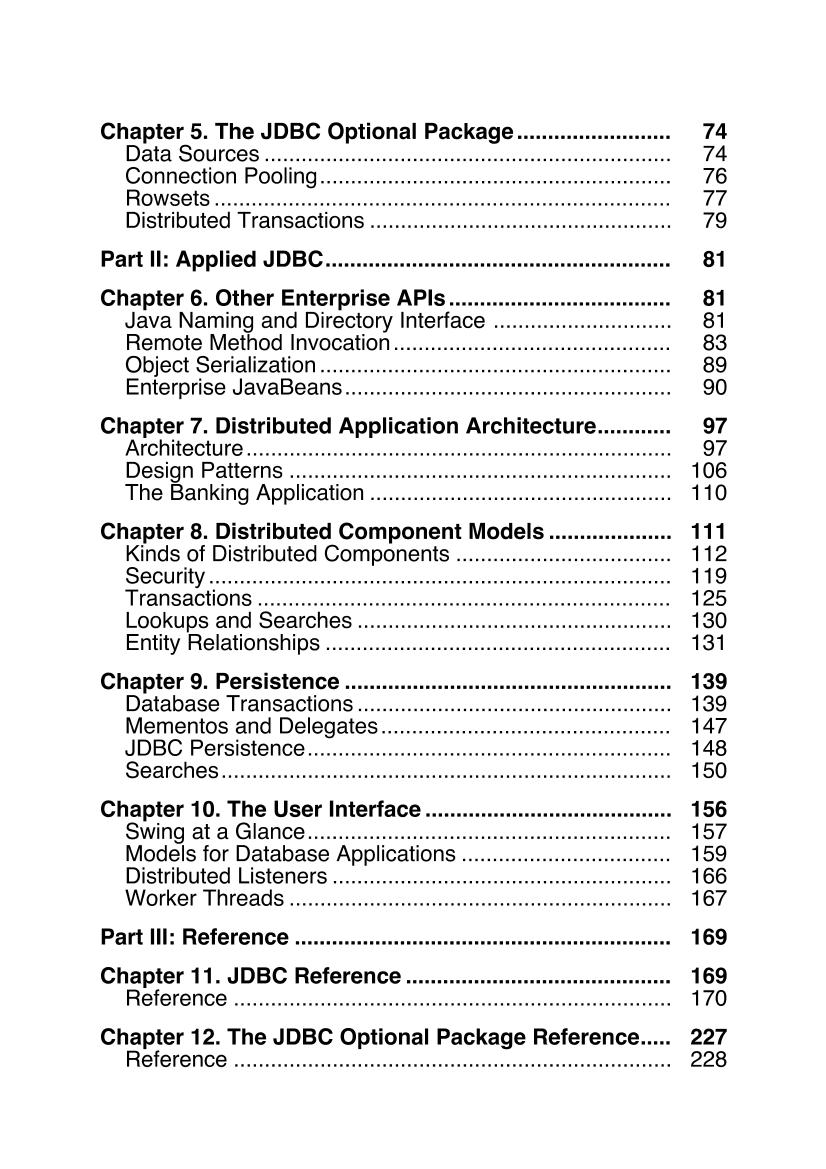 O'Reilly-Database Programming with JDBC and Java, Second Edi-电子书-第3页