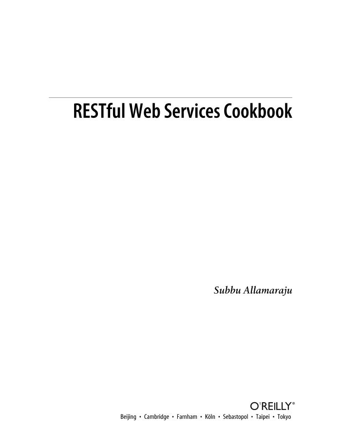 RESTful Web Services Cookbook-电子书-第5页