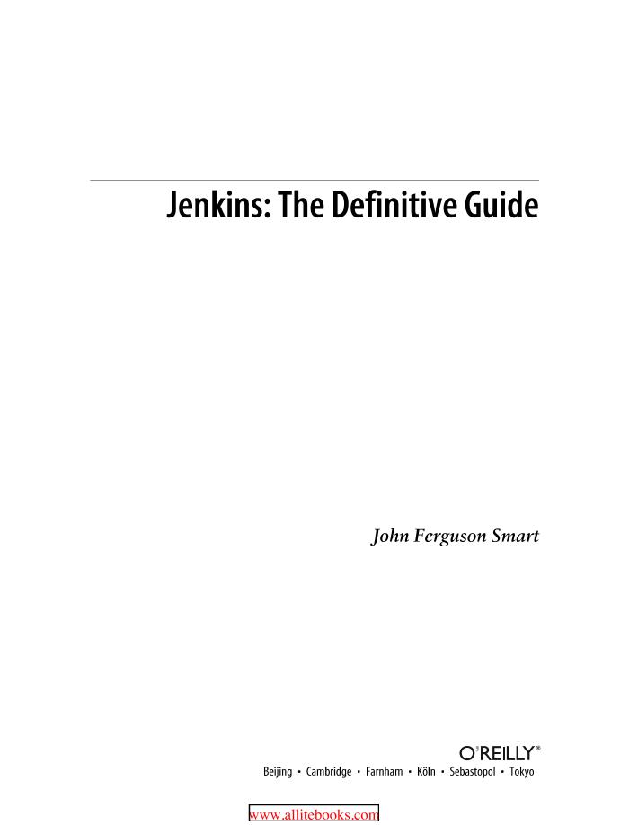 Jenkins The Definitive Guide-电子书-第5页