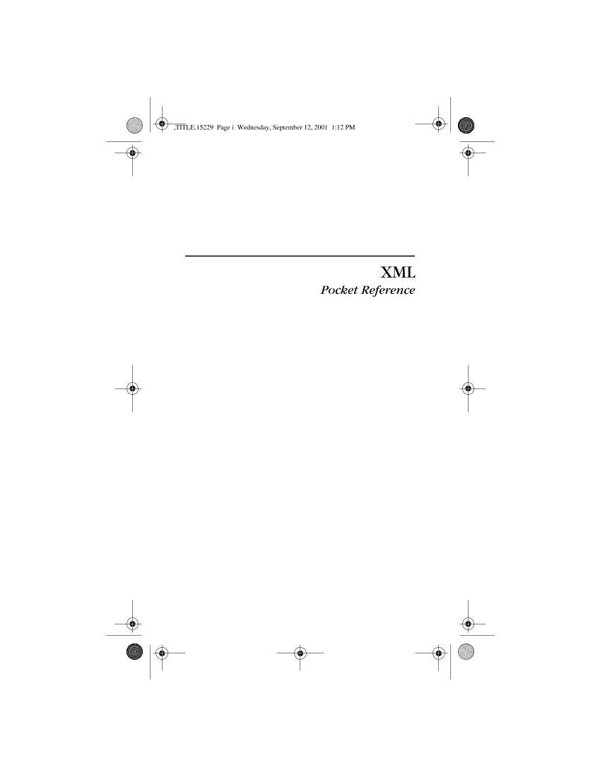 O'Reilly.-.XML.Pocket.Reference.2nd-电子书-第2页