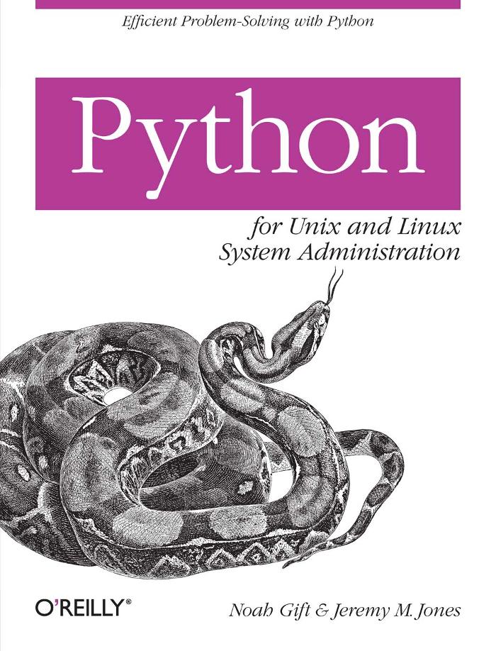 O'Reilly - Python for Unix and Linux System Administration (Sep 2008)-电子书-第1页