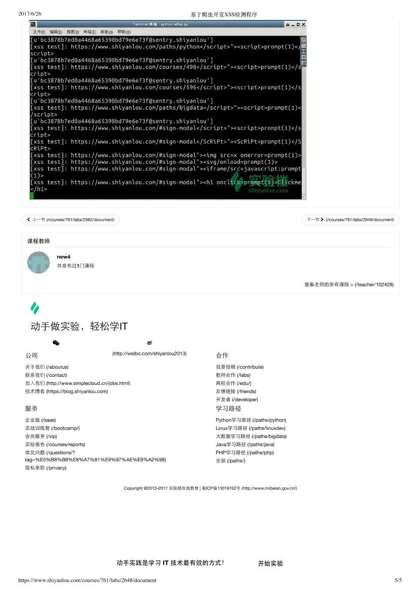 基于爬虫开发XSS检测程序3-电子书-第5页