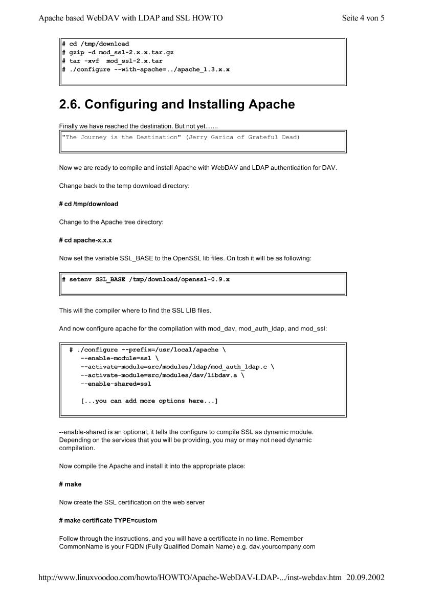 Apache based WebDAV with LDAP and SSL HOWTO3-电子书-第4页