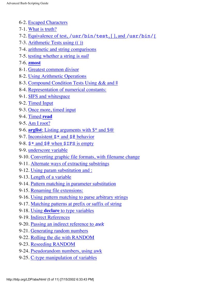 linux - Advanced Bash Shell Scripting Guide-电子书-第5页