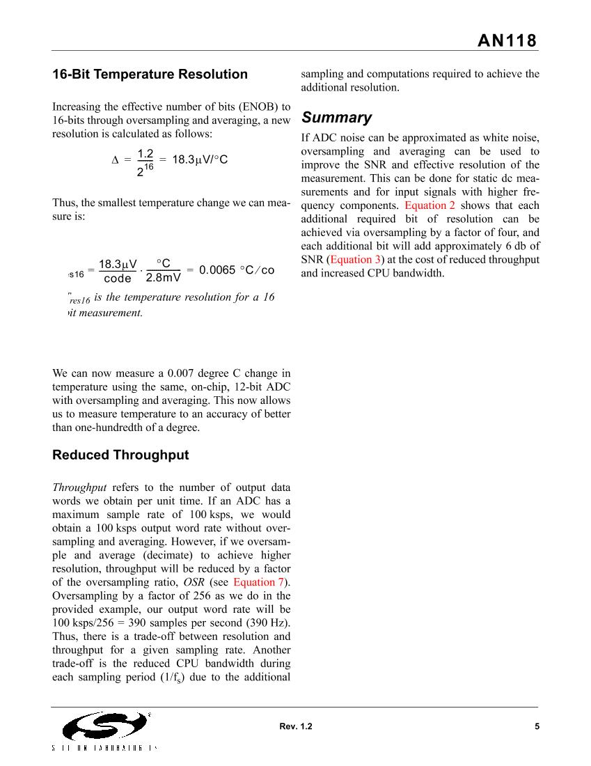 IMPROVING ADC RESOLUTION BY OVERSAMPLING AND AVERAGING-电子书-第5页