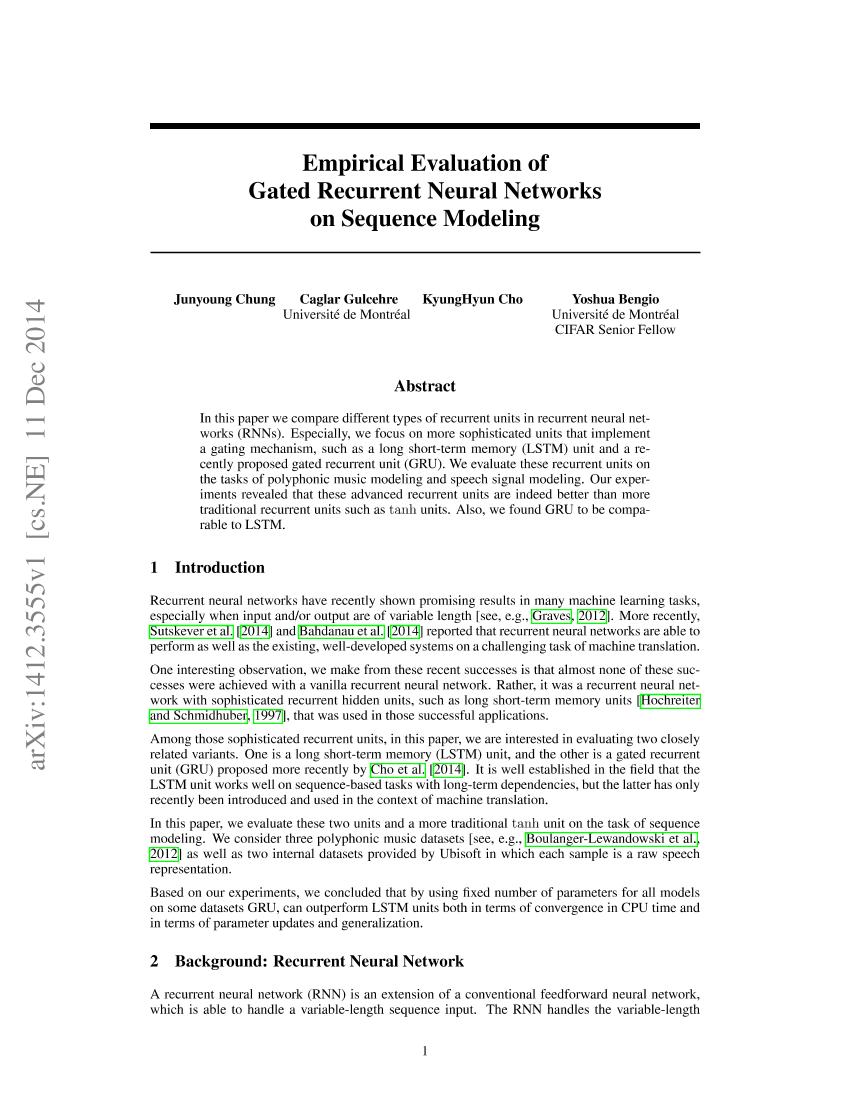 Chung 等。 - 2014 - Empirical Evaluation of Gated Recurrent Neural Net-电子书-第1页