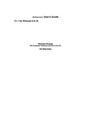 user-guide - ethereal
