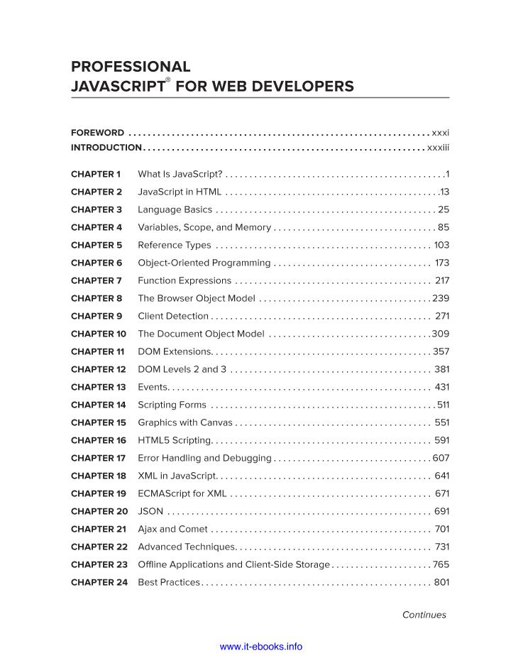 Professional JavaScript for Web Developers, 3rd Edition-电子书-第3页