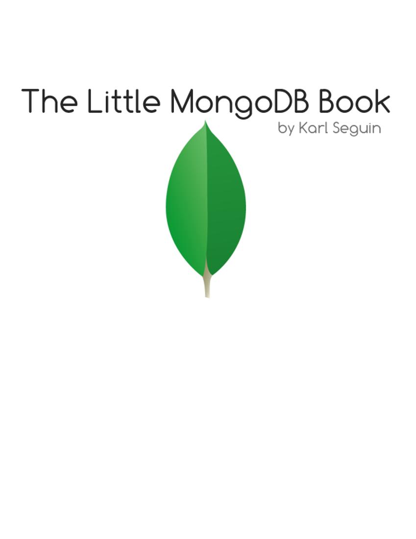 the little mongodb book-电子书-第1页