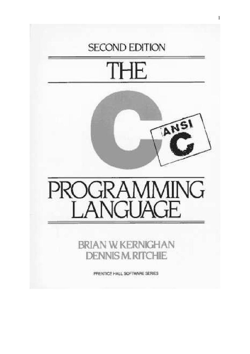 O'Reilly-C Programming-电子书-第1页