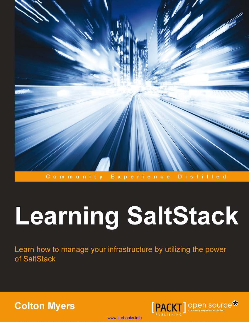 Learning SaltStack-电子书-第1页