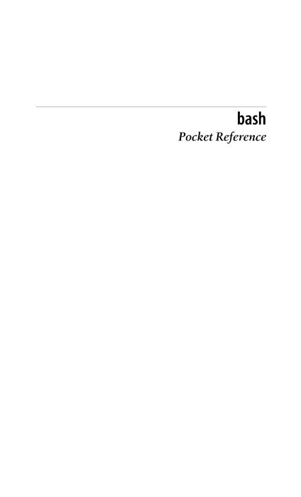 OReilly.Bash.Pocket.Reference.2010-电子书-第3页