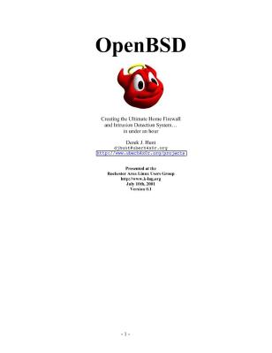 OpenBSD-Firewall_IDS