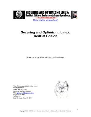 Securing-Optimizing-Linux-RH-Edition