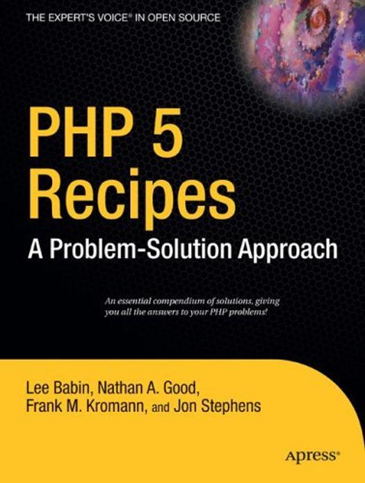 Apress.PHP.5.Recipes.A.Problem.Solution.Approach.Sep.2005-电子书-第1页