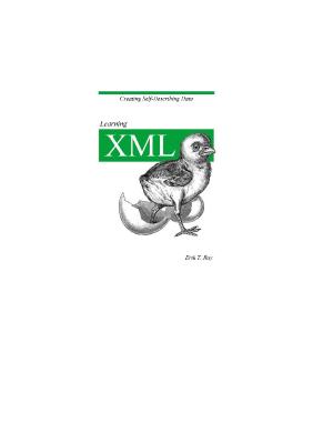 O'Reilly - Learninig XML