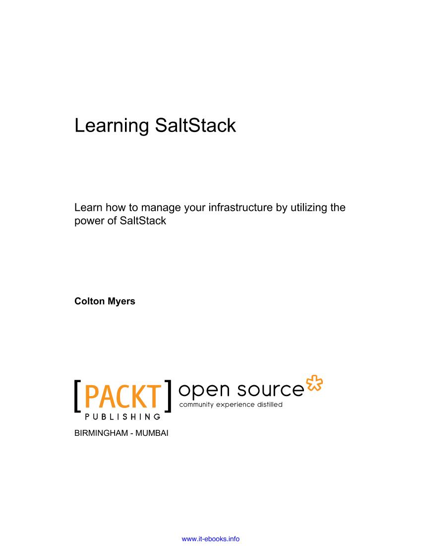 Learning SaltStack-电子书-第2页