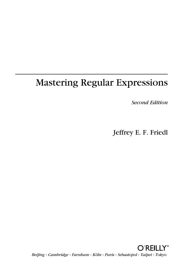 OReilly - Mastering Regular Expressions 2nd Ed. - ch09 - .NET-电子书-第2页