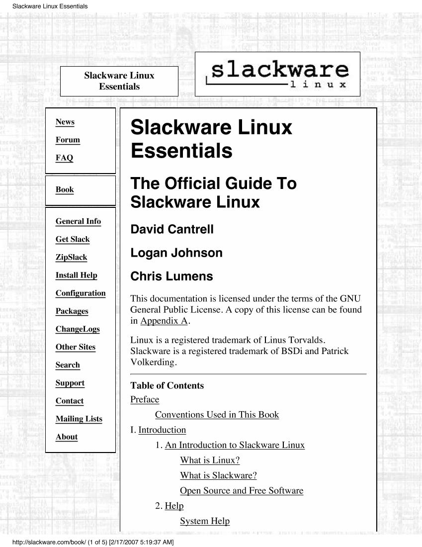 Slackware-电子书-第1页