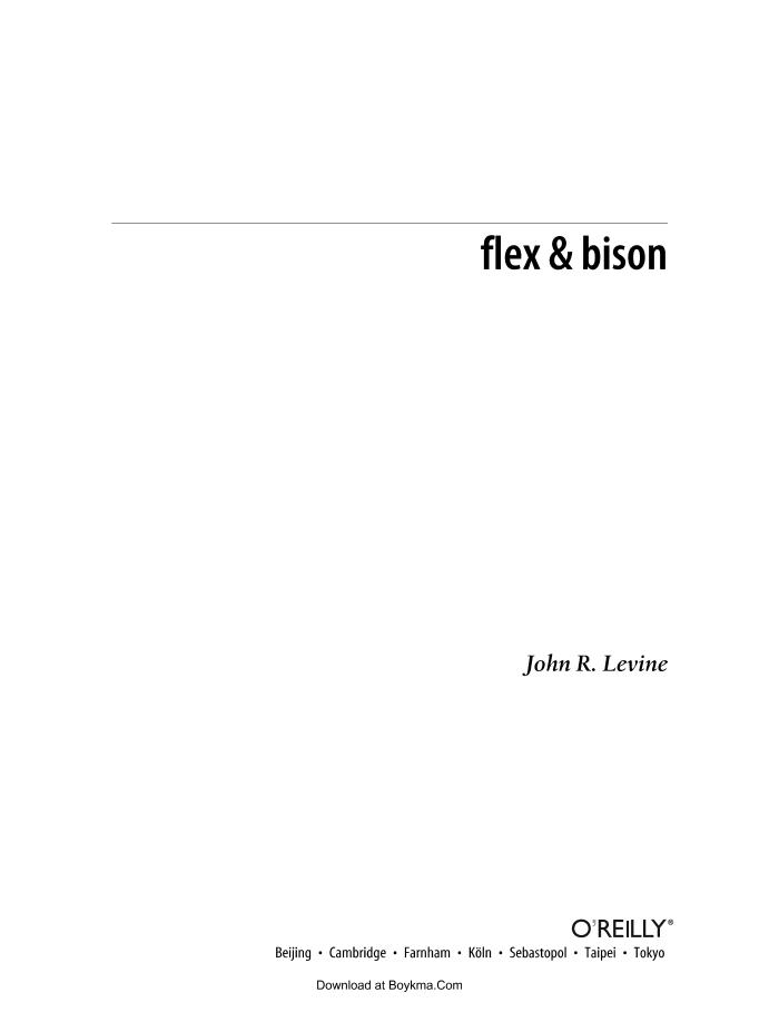 OReilly.Flex.and.Bison.2009-电子书-第5页