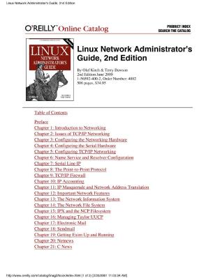 O'reilly - Linux Network Administrator's Guide - Second Edition