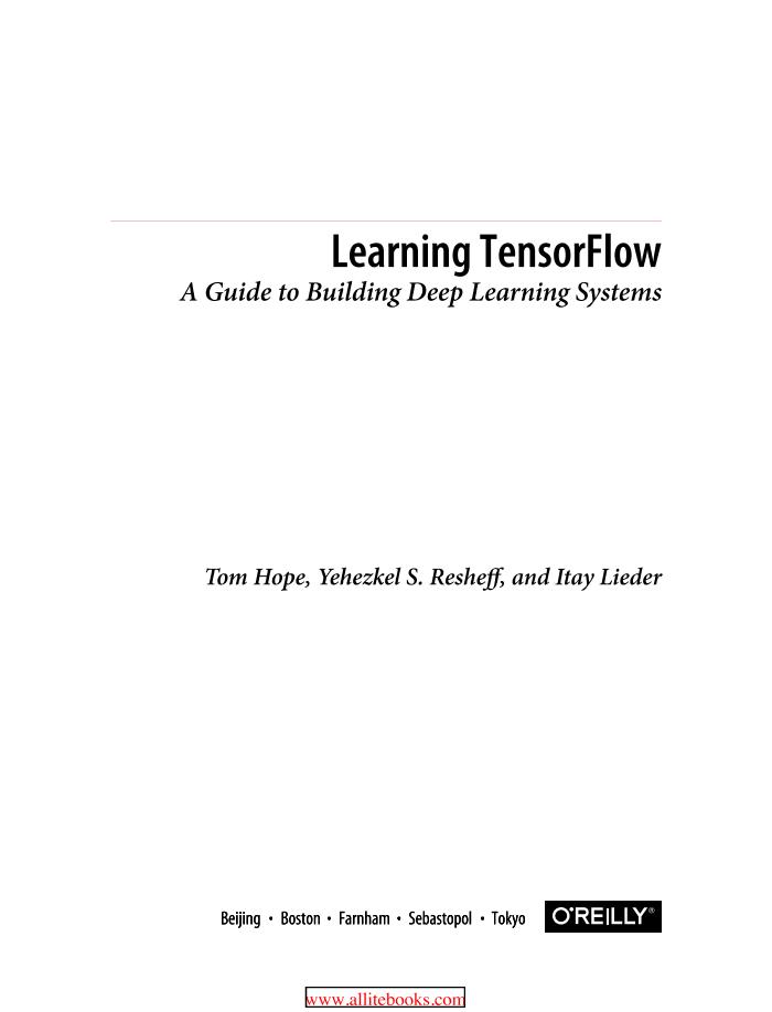 Learning TensorFlow-电子书-第3页