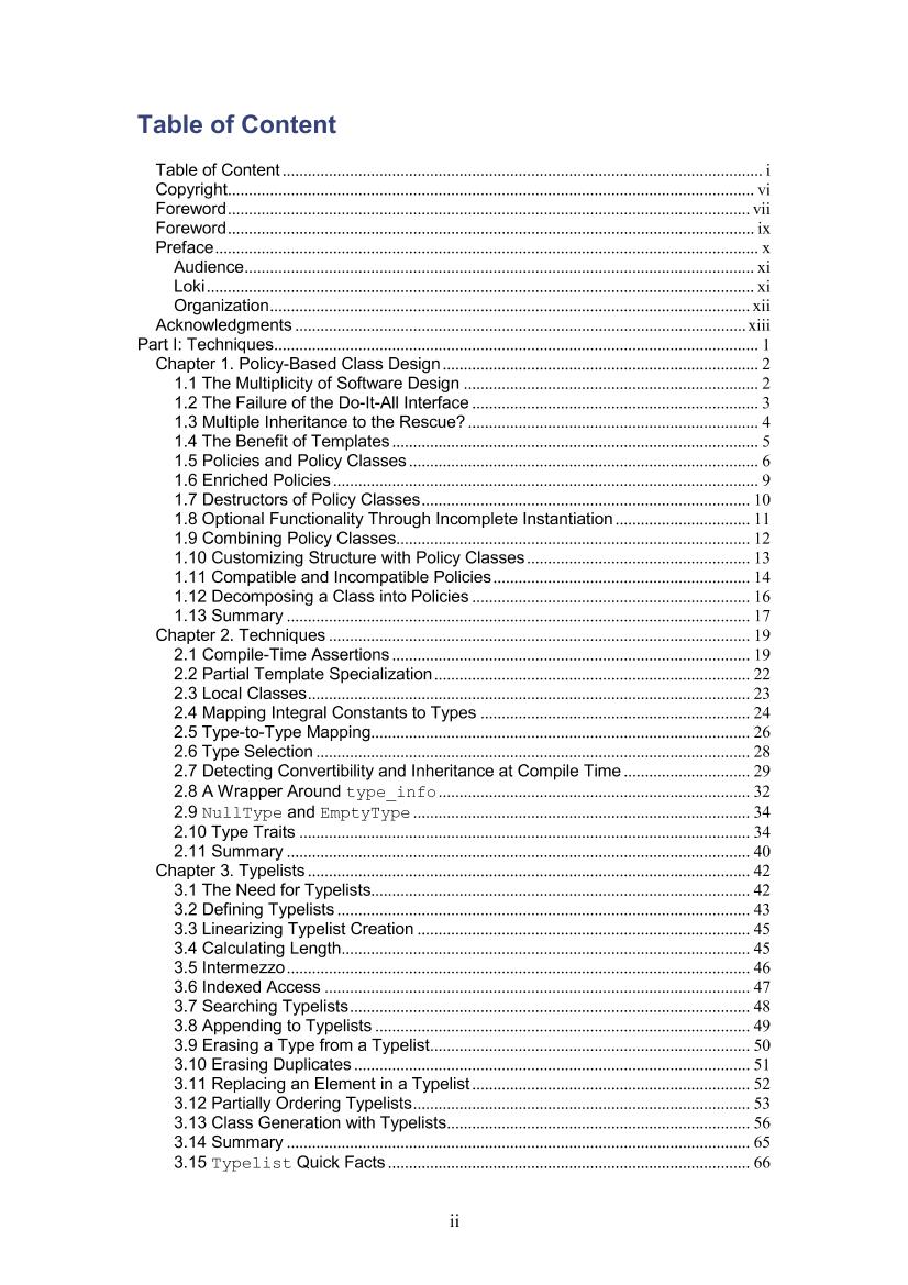 Modern C++ Design--Generic Programming and Design Patterns Applied.pdf-电子书-第2页