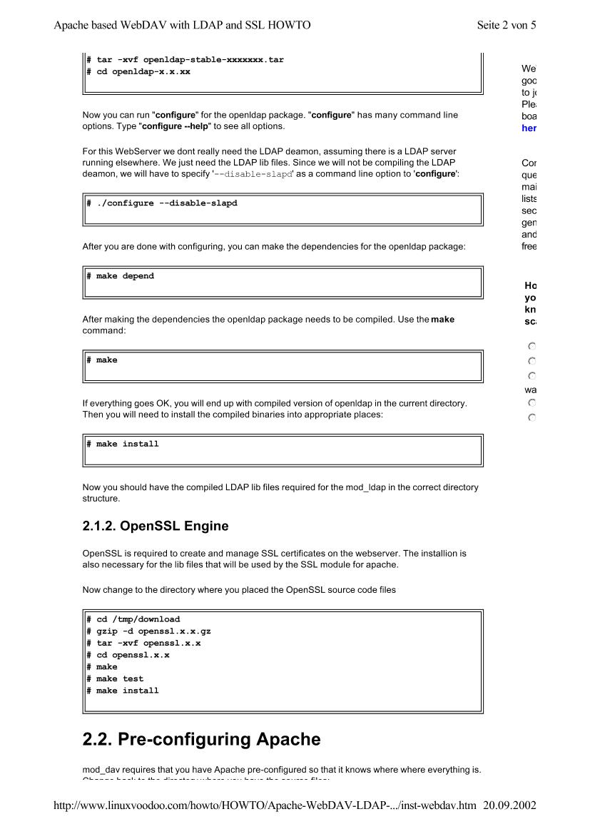 Apache based WebDAV with LDAP and SSL HOWTO3-电子书-第2页