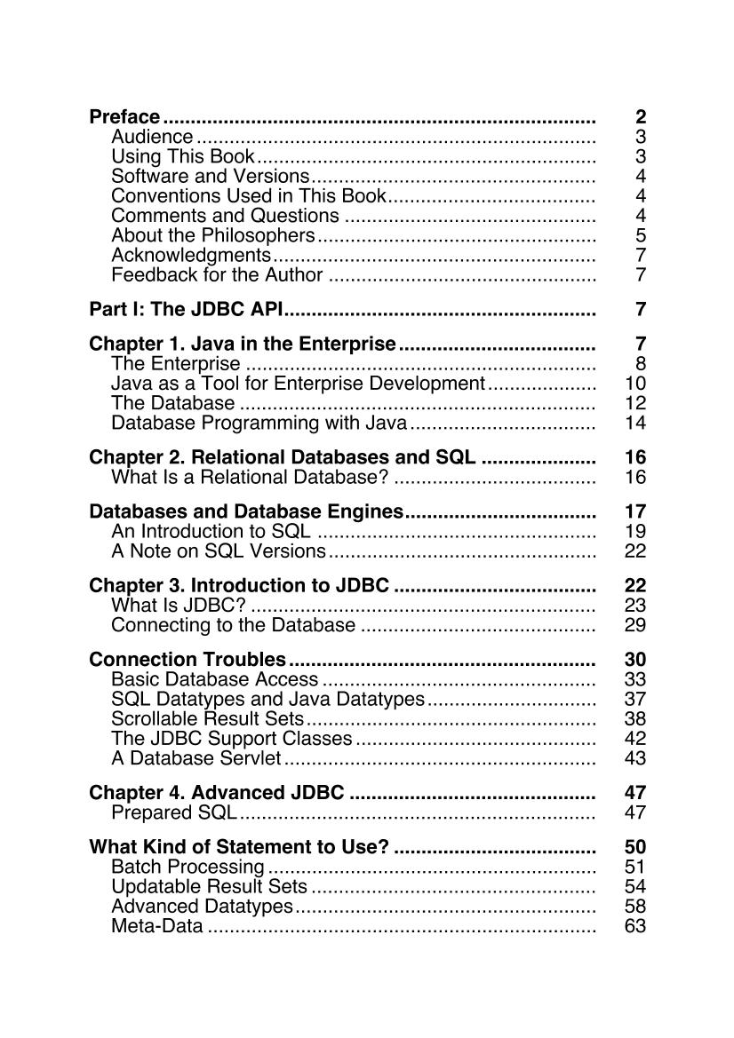 O'Reilly-Database Programming with JDBC and Java, Second Edi-电子书-第2页