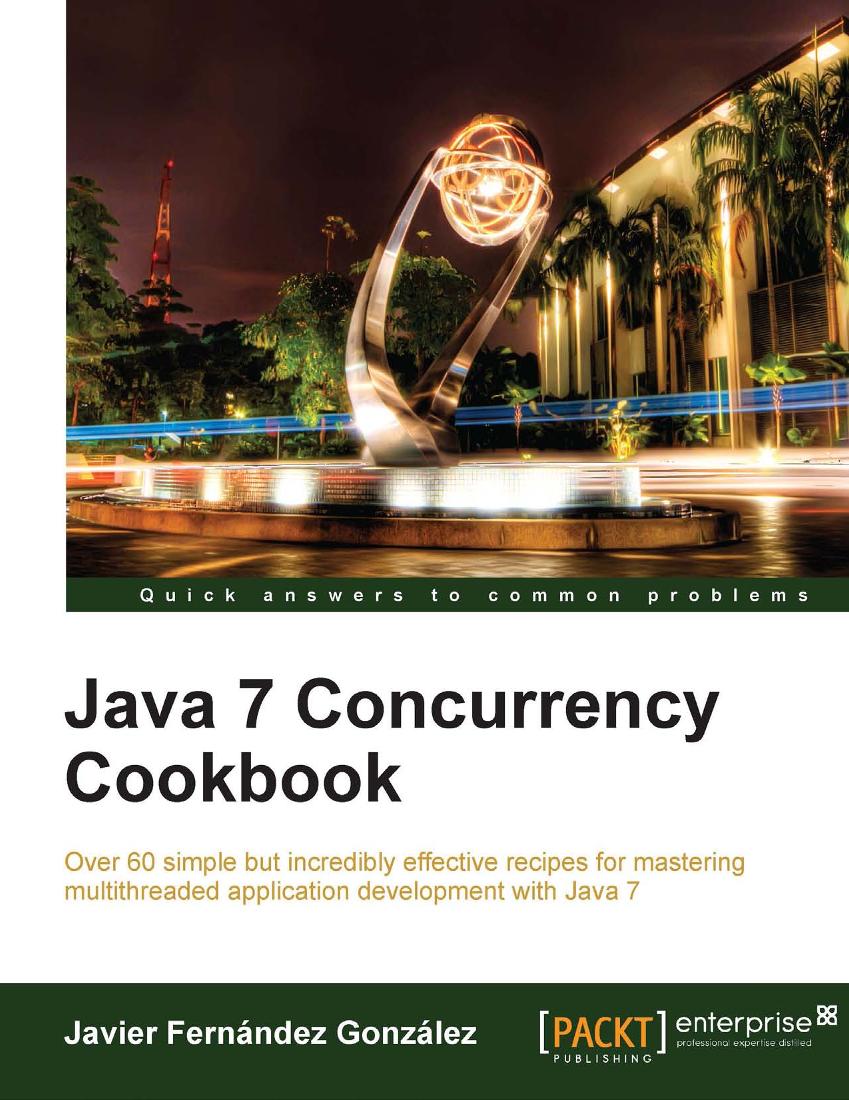 Java 7 Concurrency Cookbook-电子书-第1页