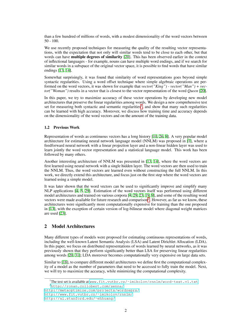 Mikolov 等。 - 2013 - Efficient Estimation of Word Representations in Ve-电子书-第3页