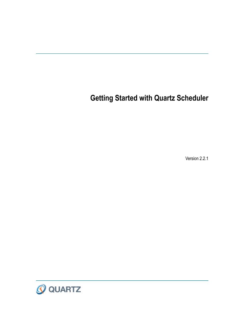 Getting_Started_with_Quartz_Scheduler-电子书-第1页