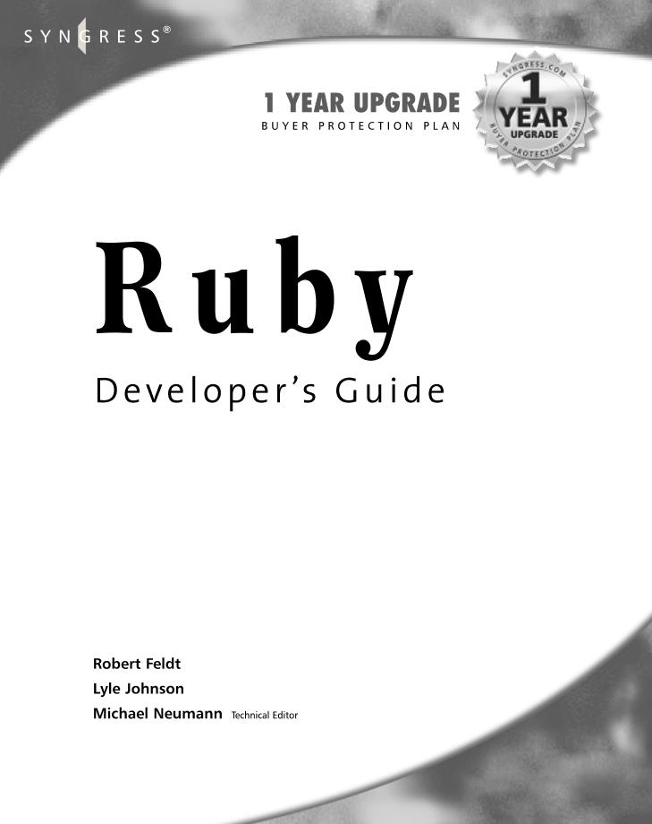 SYNGRESS-Ruby_Developers_Guide-电子书-第4页