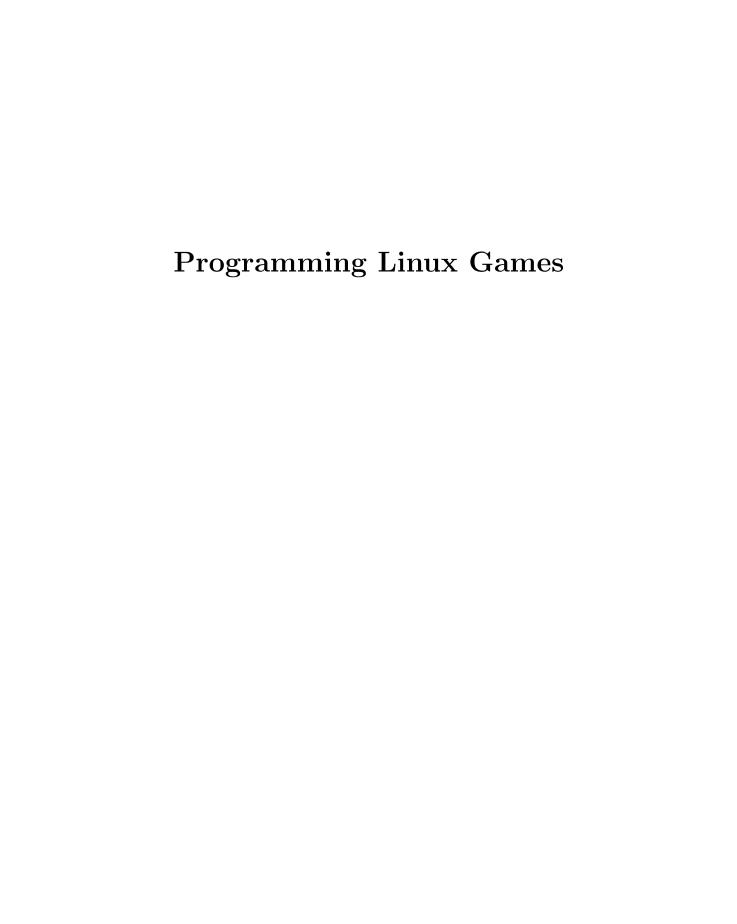 (ebook - pdf) Programming Linux Games-电子书-第1页