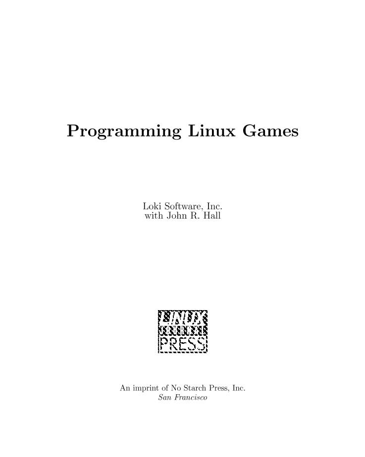 (ebook - pdf) Programming Linux Games-电子书-第3页