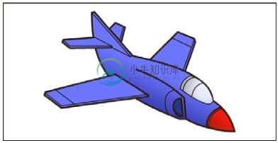 绘制喷气式飞机