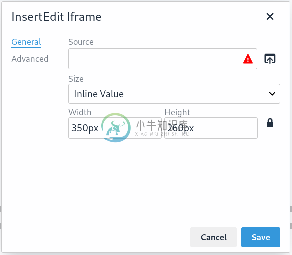 InsertEdit Iframe