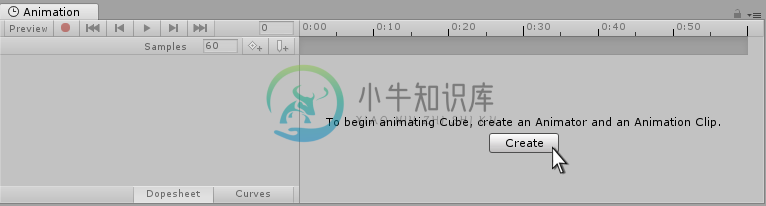 Create a new Animation Clip