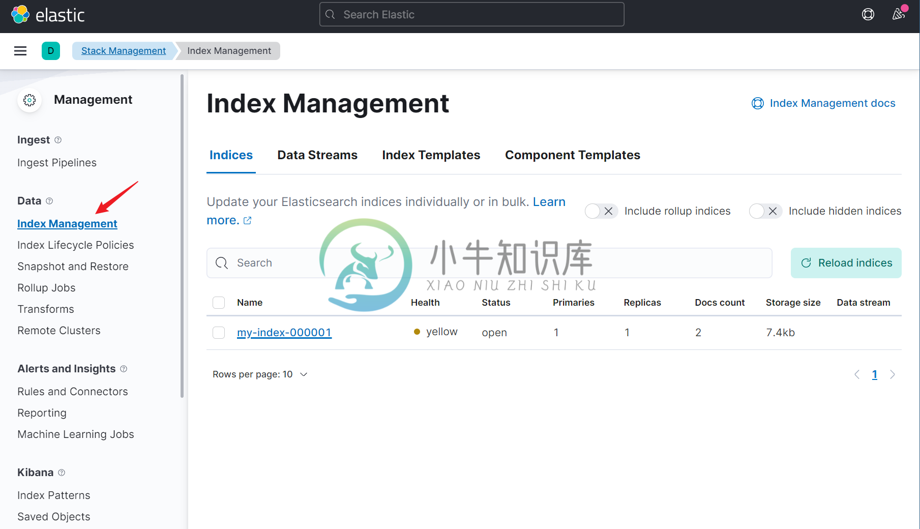 index management