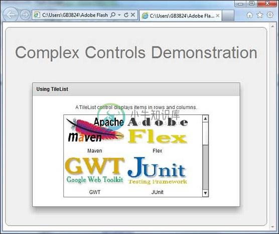 Flex TileList控件