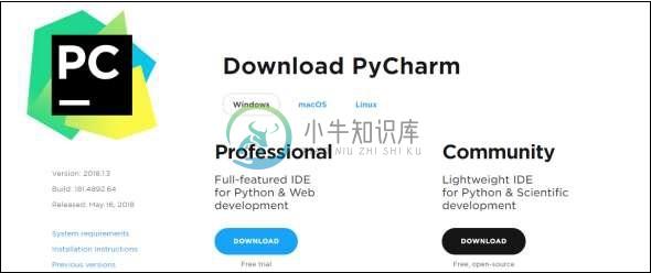 下载Pycharm