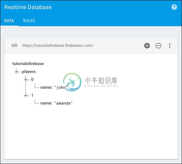 Firebase数据简单