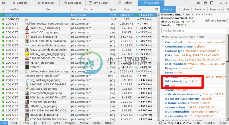 transparent http2 use